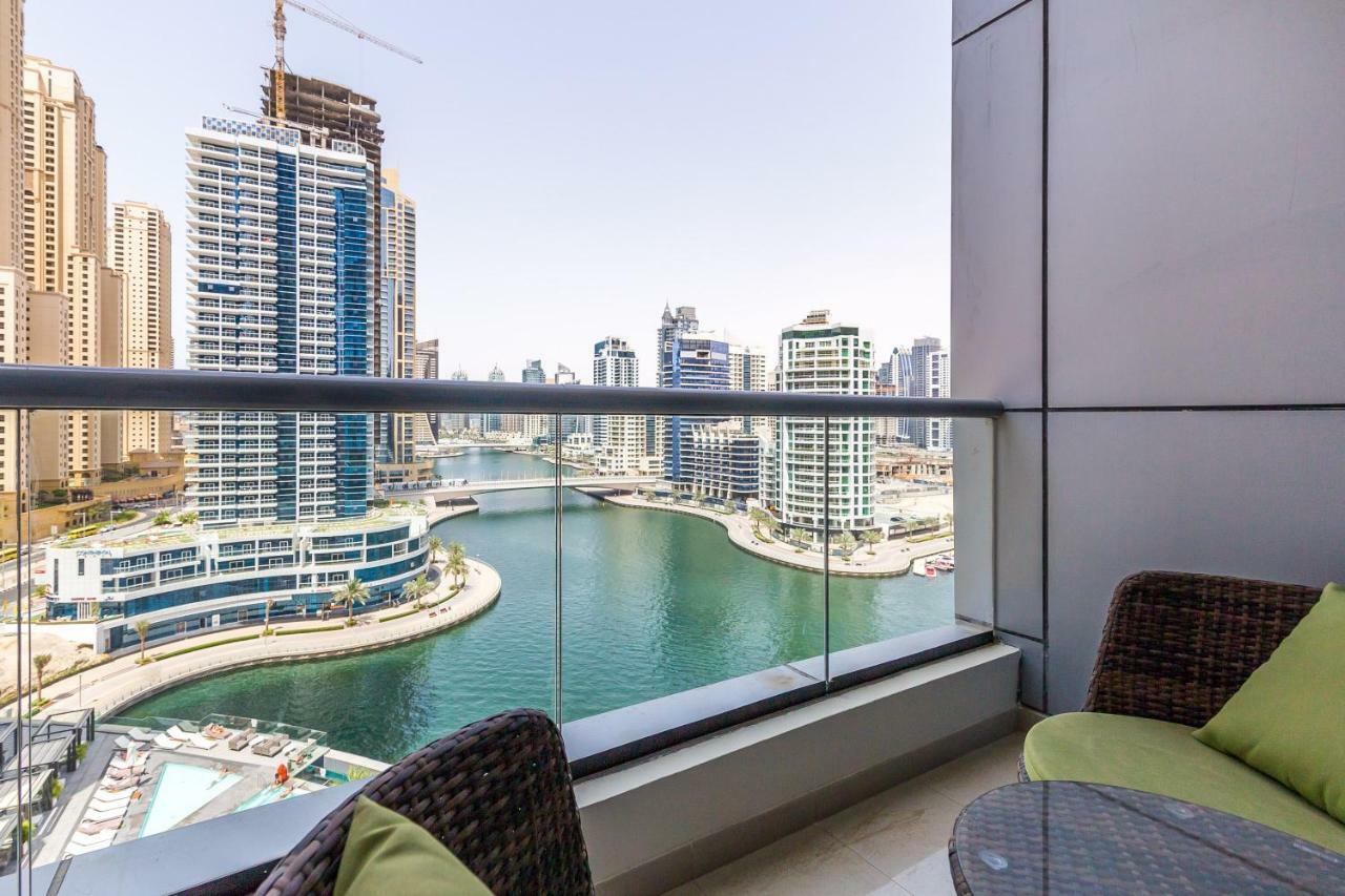 Bay Central Apartment, Dubai Marina By Deluxe Holiday Homes Exteriér fotografie